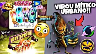 HAYMAN VAI VIRAR M&Iacute;TICO URBANO E NOVO EVENTO NO MONSTERWOOD INCR&Iacute;VEL!! Monster Legends