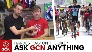 Спросите GCN что-нибудь о езде на велосипеде &ndash; ваш самый тяжелый день на велосипеде?