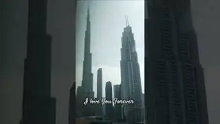 #downtownviews Dubai City #relaxingmusic #adventure #youtubeshort