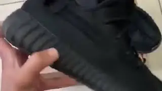 Aidas Yeezy Static black non reflective unboxing ❤️