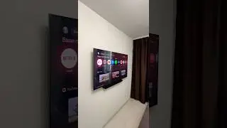 Телевизор TCL 65C765 QD-Mini LED. Саундбар TCL S55H. Установили на стену. Как вам? TCL C765 #tcltv