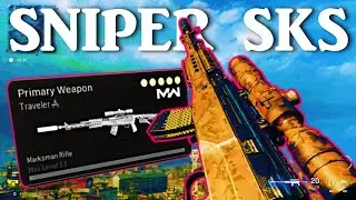 Sniper SKS Warzone Loadout is UNDERRATED! (Call of Duty: Warzone)