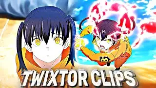 Tamaki Twixtor 4K I Clips For Edits I Fire Force Season 3 Episode 1