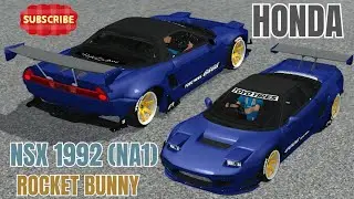 Мод BUSSID - HONDA NSX 1992 (NA1) ROCKET BUNNY