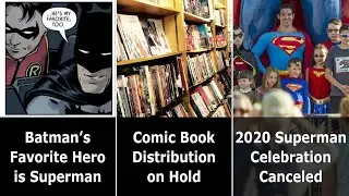 Coronavirus Puts Comic Book Distribution on Hold - Speeding Bulletin (March 18-24, 2020)