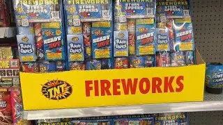 Новогодний фейерверк 2025-2026 в Walmart + что я зажигаю #фейерверк #tntfireworks
