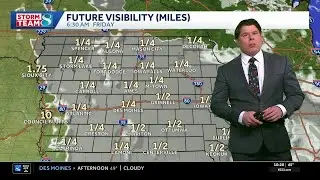 Iowa weather: Fog lingers for another day with warmer temperatures moving in