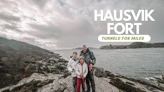 Exploring an abandoned German bunker: Hausvik Fort, Norway