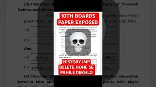 HISTORY important questions class 10 2026 BOARDS EXAM | 10th HISTORY important questions 2026 |