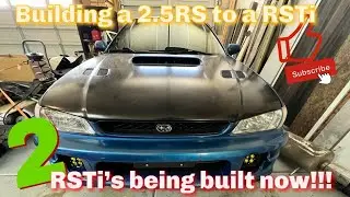 GC8 RSTI build(s) added another 2.5RS 70% sti swapped & wide body! Reveal of new project and plans!