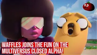 Waffles joins the fun on the MultiVersus Closed Alpha!