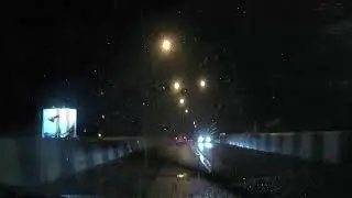 Calm rainy night driving sounds that slowly ease anxiety and help your mind drift into sleep #rainy