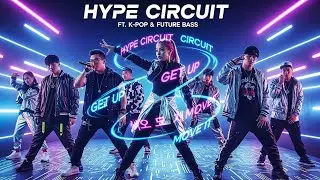 K-Pop EDM Fusion Lights Up Digital Dance Stage with Futuristic Flair