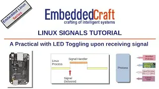 Linux Signal Tutorial, A Practical with LED Toggling upon receiving signal