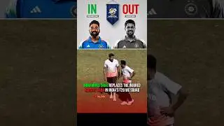 Harshit Rana Ruled Out | T20l Wc 2026 #short #cricket #t20worldcup