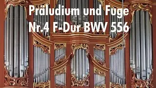 Acht kleine Pr&auml;ludien und Fugen Nr. 4 F-dur BWV 556 - Orgel St. Ansgari Hage - Volker Nies 2025