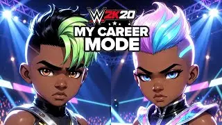 Barry and Cindy vs Brooklyn von and  Samoan Jones  WWE 2K20 my career mode part 74🎮🕹️🎮🕹️👍👍👍👍😂🤣😮🤯