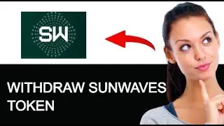 How to Withdraw Sunwaves Token PROPERLY (BEST METHOD)