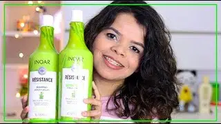 RESENHA SHAMPOO E CONDICIONADOR INOAR RESISTANCE FIBRA DE BAMBU   LOW POO