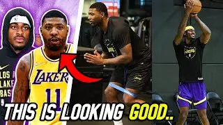 Lakers Marcus Smart & J. Vanderbilt IN THE LAB Putting in Work! | How they TRANSFORM the Lakers D!