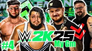 FATAL 4 WAY  bei WRESTLEMANIA 😱 BANGER Match aber WER wurde CHAMP ?🤣🔥 WWE 2K25 CUSTOM MY GM #4