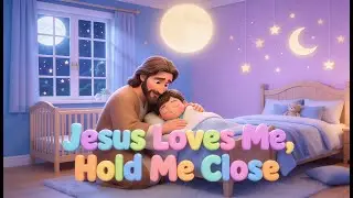 Jesus Loves Me, Hold Me Close | Gentle Christian Bedtime Lullaby for Kids & Toddlers #lullaby
