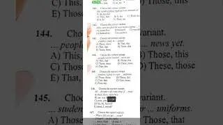 Pronouns (personal, possessive, reflexive, demonstrative, reciprocal) Test izahı