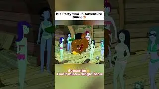 It's Party time in Adventure time🪩🥳 #cartoon #adventuretime