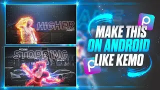 How To Make Thumbnail Like a ‎KemO ⚡|| bgmi montage thumbnail tutorial || bgmi thumbnail like KemO