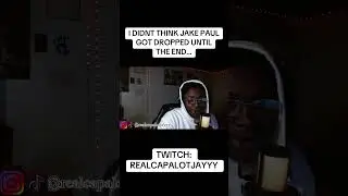 JAKE PAUL GOT DROPPED😭😭😭#ytshorts #jakepaul #fighting #anthonyjoshua #smallstreamer