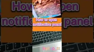 How to open notification panel shortcut key 😱😱🗝️🔐 #viral #window #shortcuts #tech
