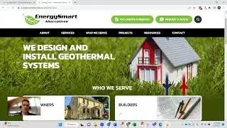 Website Redesign Example for a Geothermal Contractor