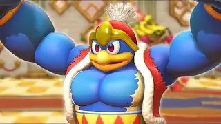 Kirby Star Allies | Cave and Castle Stages (Buff Dedede Fight)