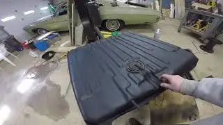 Slow Shed Garage Update 1968 Impala Fuel Tank Cleaning & Goats?