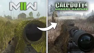 All Ghillied Up COD 4 References in Call of Duty: Modern Warfare 2