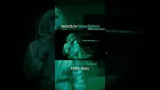 #noimnotahuman FEMA visits
