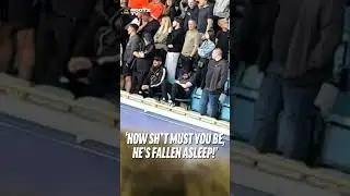 'HOW SH*T MUST YOU BE, HE'S FALLEN ASLEEP!' 😴THIS SHEFFIELD WEDNESDAY FAN WAS CAUGHT SLIPPING! 😂