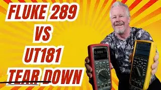 Fluke 289 vs Uni-T UT181 Tear Down #uni-tmultimeter #hightcountmultimeter #kissanalog