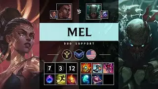 Mel Support vs Pyke - NA Diamond Patch 25.10