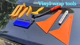 Vinyl wrap tools   || car window Tint film kit || best quality product