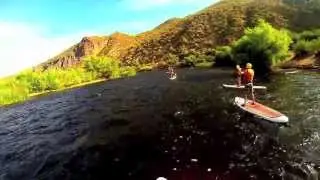 Stand Up Paddleboard on the Salt River
