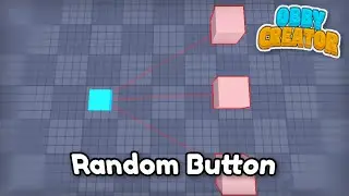 How To Make Random Button Tutorial || Roblox - Obby Creator