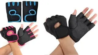 Gym Workout Gloves For Dumbbell, Weight Lifting and Gym Exercise Unboxing and Review