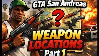 Gta San Andreas ~ Weapon Locations ~ Part#1 ~ Samay Gamer 🎮~