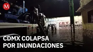 CdMx sufre por lluvias y activa alerta m&aacute;xima en estas alcald&iacute;as