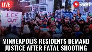 Minneapolis Protest LIVE: Residents Demand Justice After Woman Killed by Immigration Agent