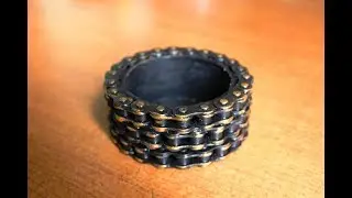 ПЕПЕЛЬНИЦА ИЗ МОТО ЦЕПИ! Как это сделать? DIY hand made инструкция