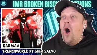 KARMAA | Trenchworld Ft. Grim Salvo [Music Reaction]