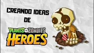 Haciendo cartas de PVZ héroes hasta que Ken nomas comente: día 1 zombi huesitos