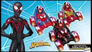 Spider-Man Storm Spinner RC Stunt Car | 360&deg; Spinning Action Toy for Kids